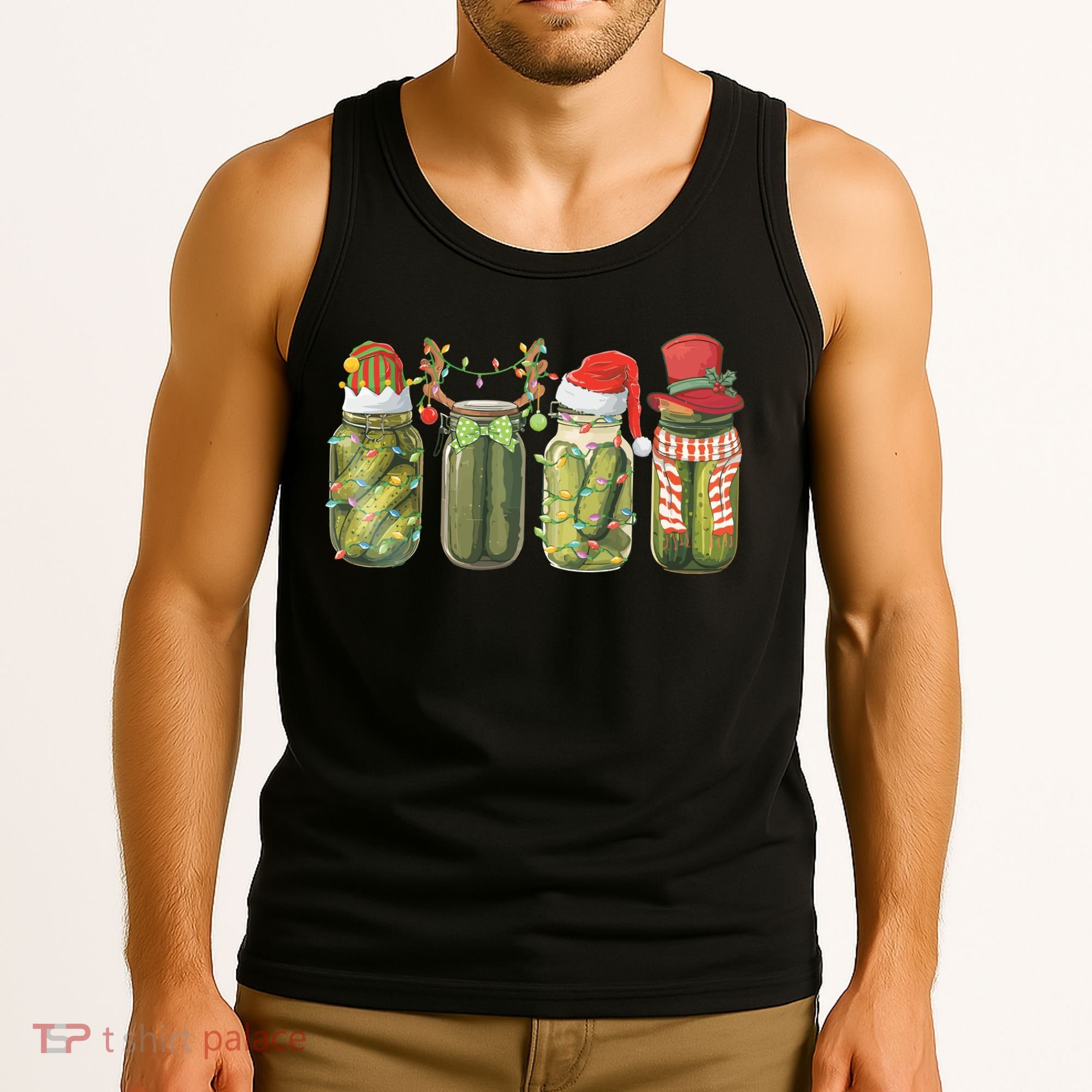 Christmas Pickle Canning Season Pickle Lovers Tank Top