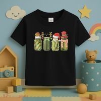 Christmas Pickle Canning Season Pickle Lovers Toddler T-Shirt thumb 3
