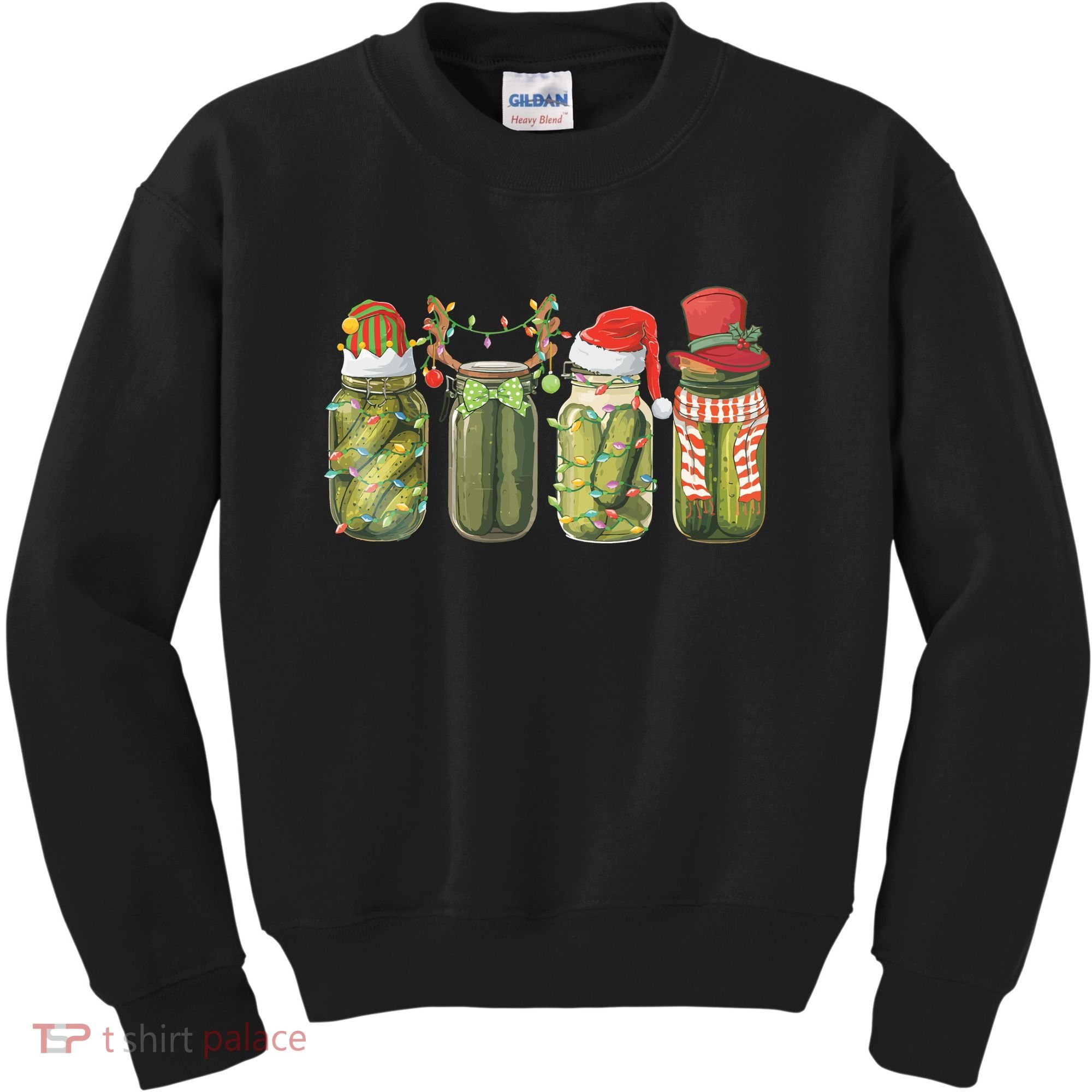 Christmas Pickle Canning Season Pickle Lovers Kids Sweatshirt