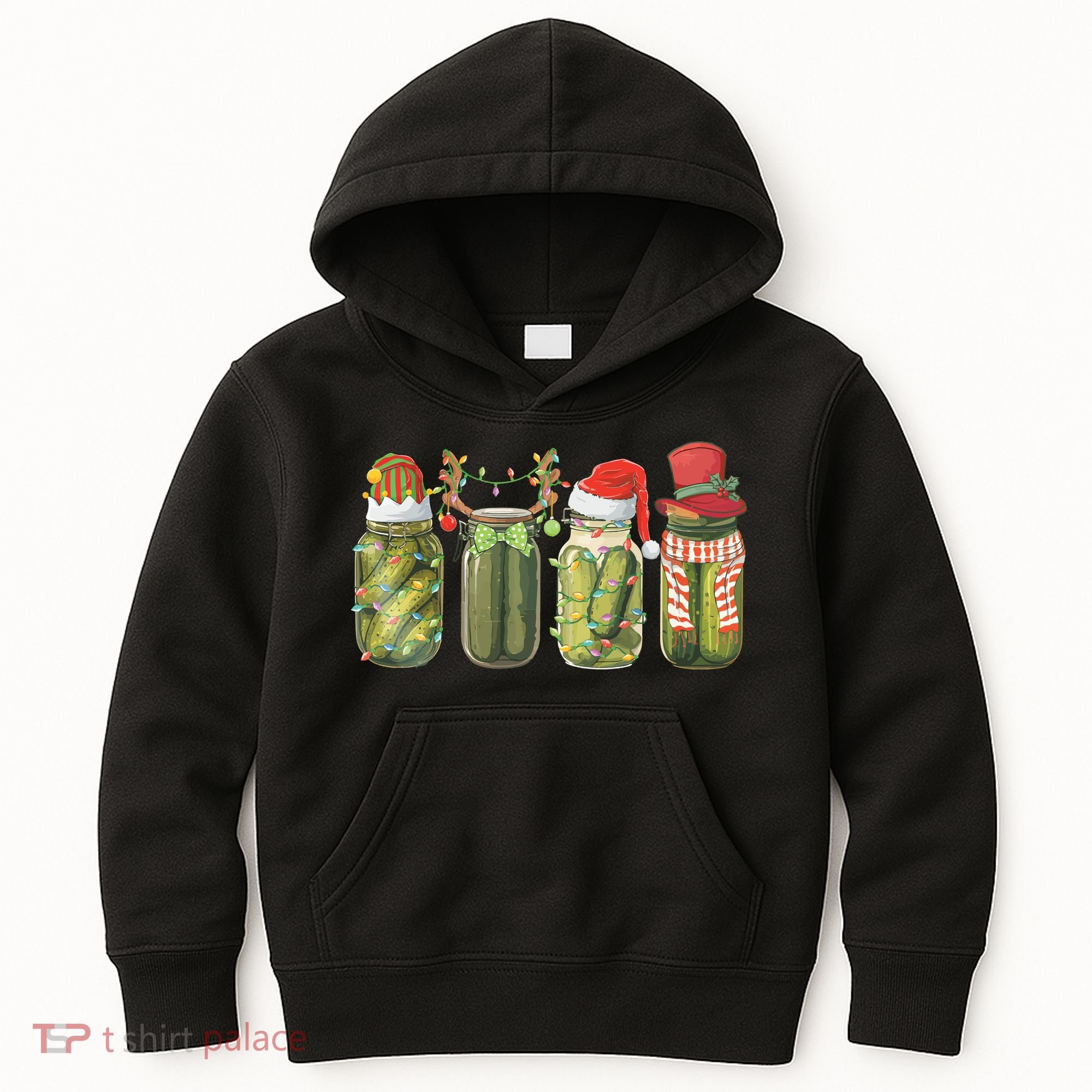 Christmas Pickle Canning Season Pickle Lovers Kids Hoodie