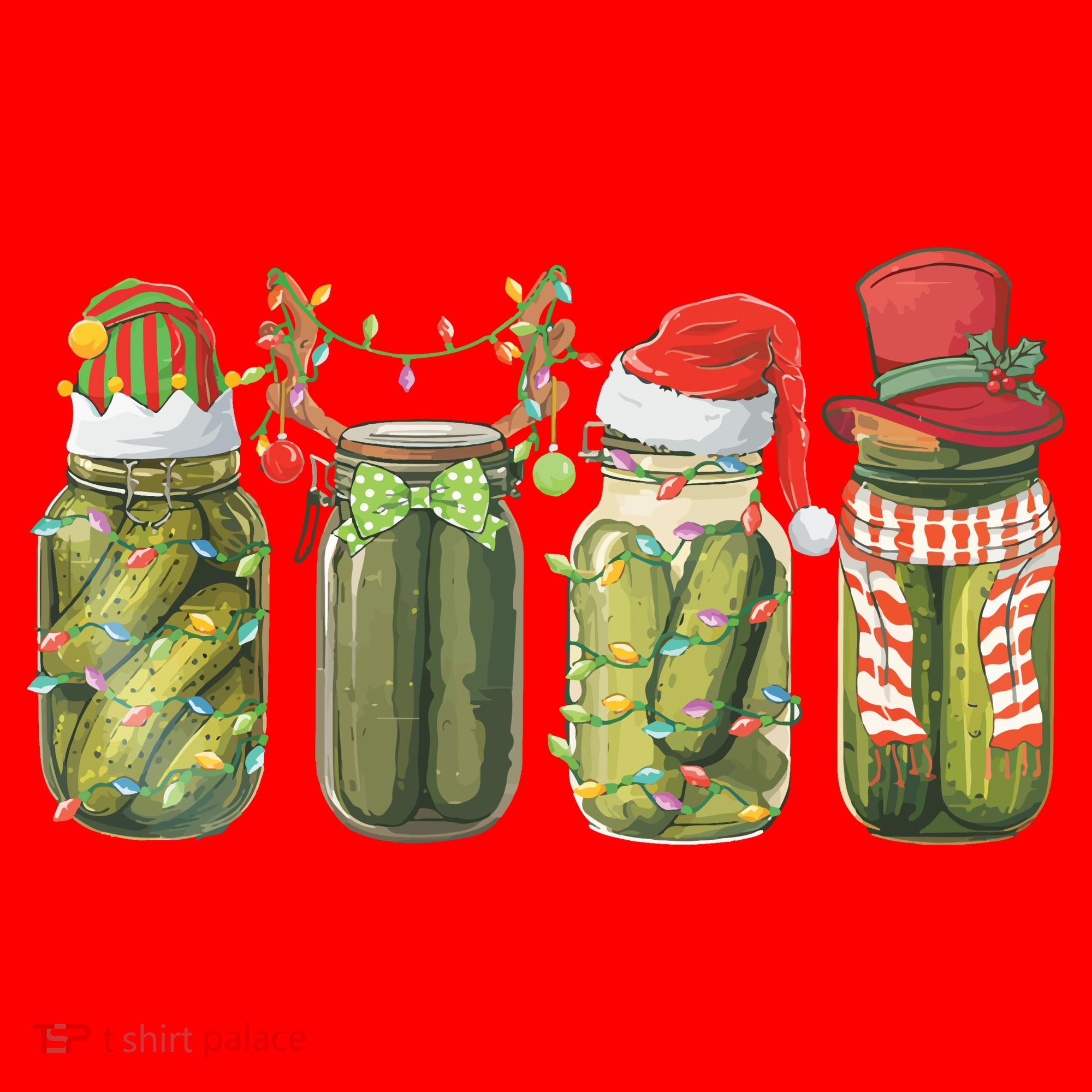 Christmas Pickle Canning Season Pickle Lovers Santa Hat