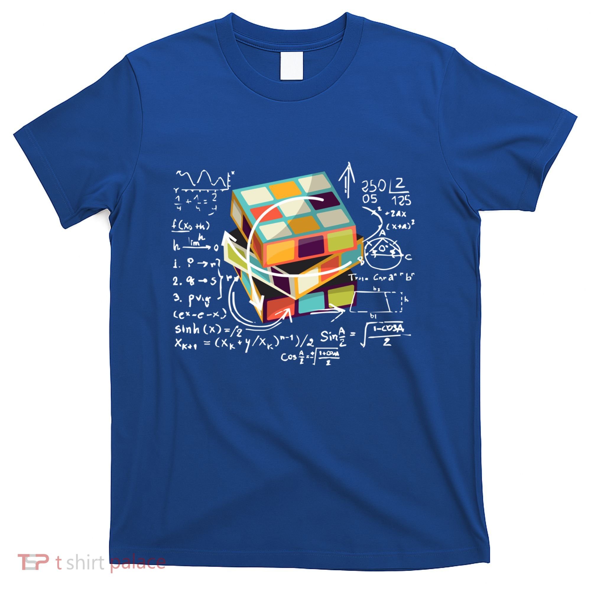Competitive Puzzle Cube Math Speed Cubing 80S Vintage Toy Funny Gift T-Shirt