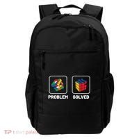 Competitive Puzzle Cube Problem Solved Speed Cubing Meaningful Gift Backpack thumb 0