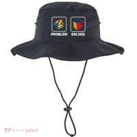Competitive Puzzle Cube Problem Solved Speed Cubing Meaningful Gift Bucket Hat thumb 0