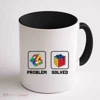 Competitive Puzzle Cube Problem Solved Speed Cubing Meaningful Gift Coffee Mug thumb 1