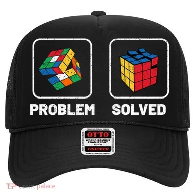 Competitive Puzzle Cube Problem Solved Speed Cubing Meaningful Gift Hat
