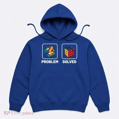 Competitive Puzzle Cube Problem Solved Speed Cubing Meaningful Gift Hoodie