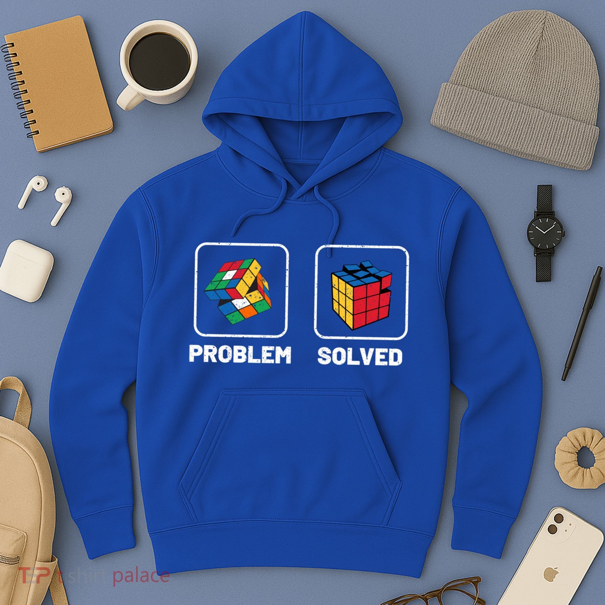 Competitive Puzzle Cube Problem Solved Speed Cubing Meaningful Gift Hoodie