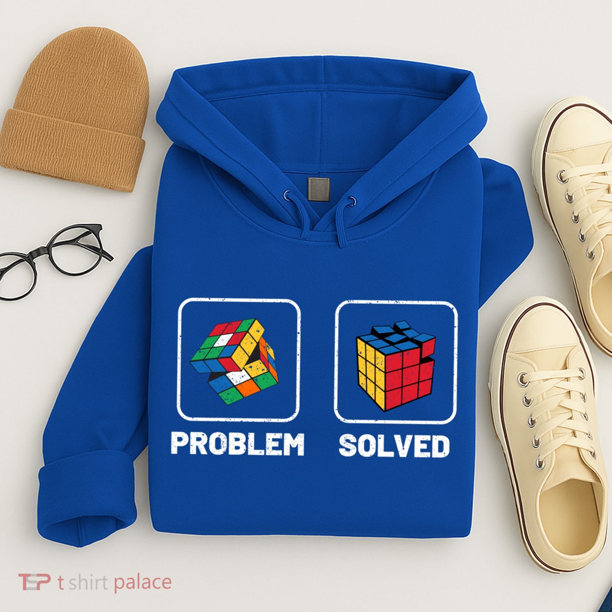 Competitive Puzzle Cube Problem Solved Speed Cubing Meaningful Gift Hoodie