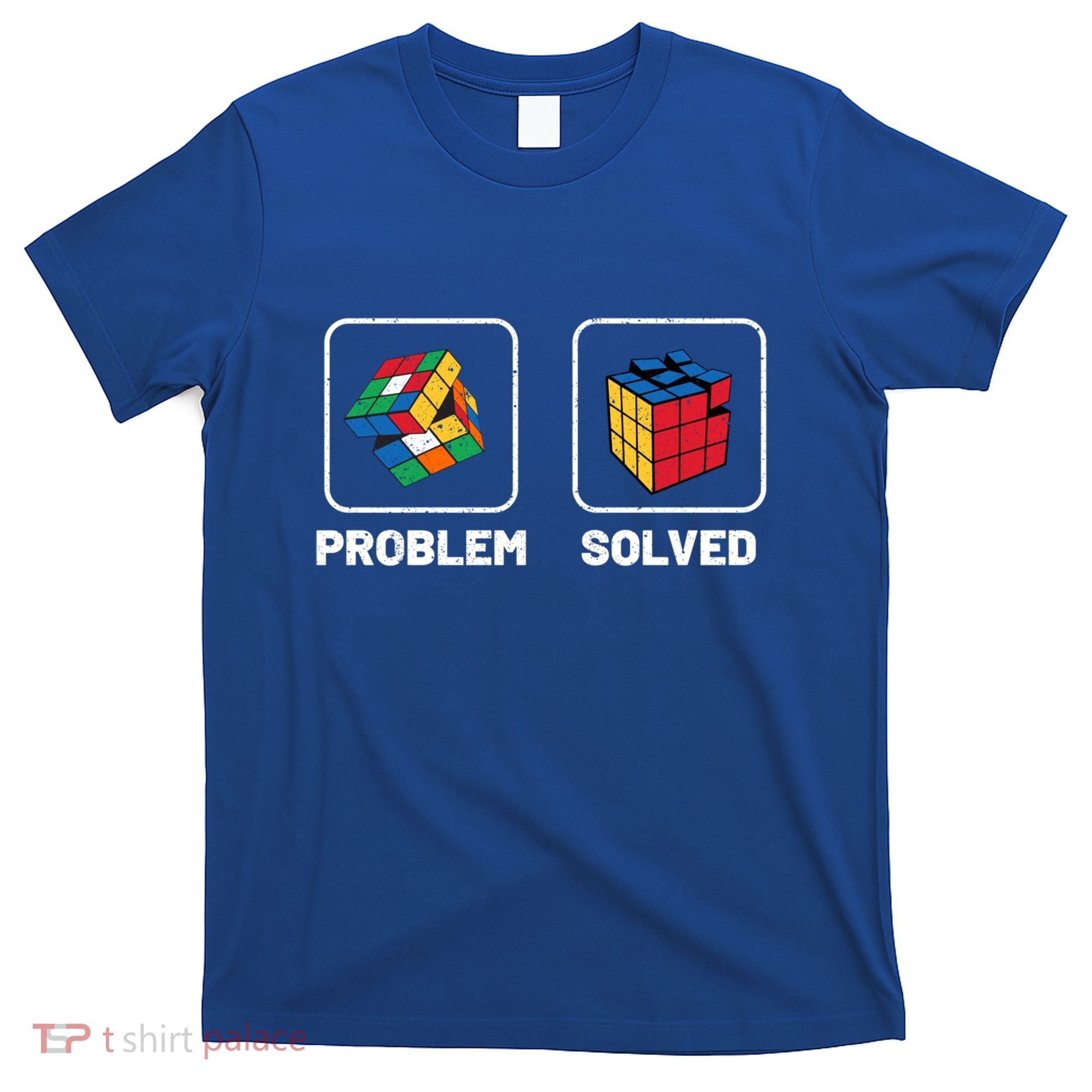 Competitive Puzzle Cube Problem Solved Speed Cubing Meaningful Gift T-Shirt