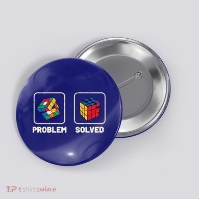 Competitive Puzzle Cube Problem Solved Speed Cubing Meaningful Gift Button
