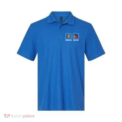 Competitive Puzzle Cube Problem Solved Speed Cubing Meaningful Gift Polo