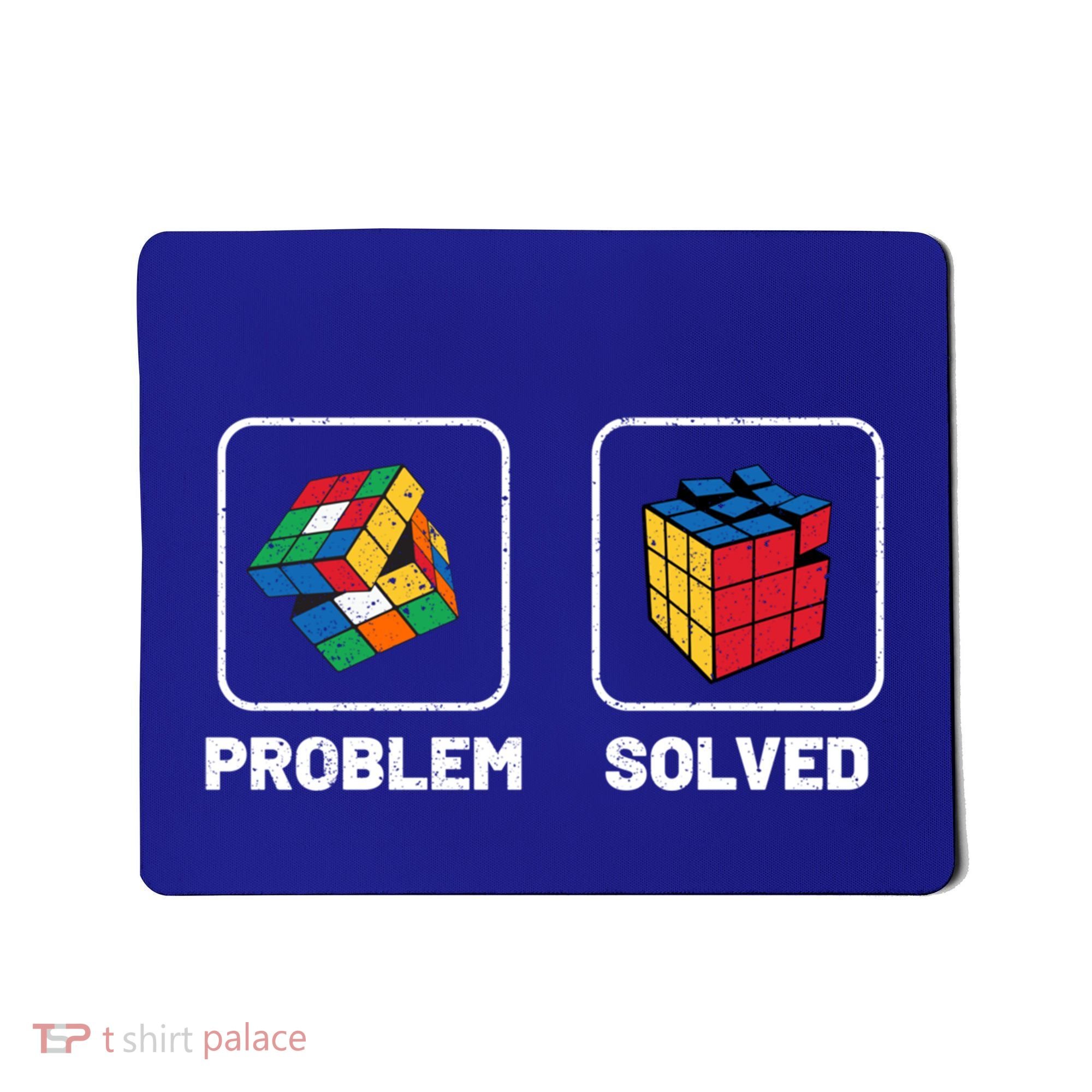 Competitive Puzzle Cube Problem Solved Speed Cubing Meaningful Gift Mousepad