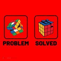 Competitive Puzzle Cube Problem Solved Speed Cubing Meaningful Gift Santa Hat thumb 1