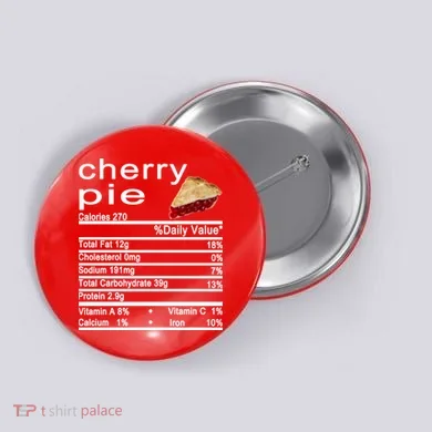 Cherry Pie Button