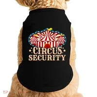Circus Party Circus Security Doggie Tank thumb 0