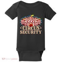 Circus Party Circus Security Baby Bodysuit thumb 0