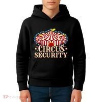 Circus Party Circus Security Kids Hoodie thumb 4