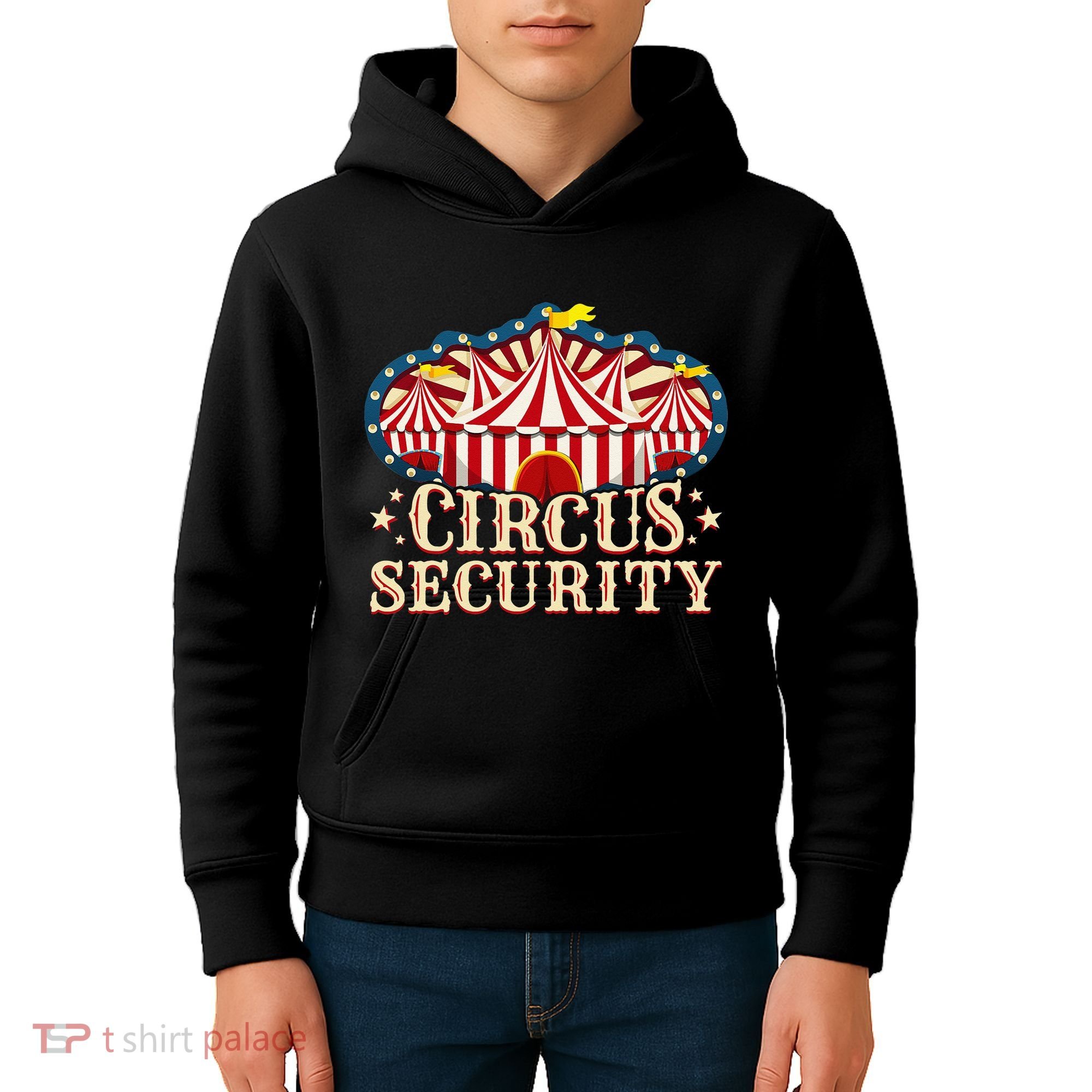 Circus Party Circus Security Kids Hoodie