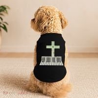 Christian Piano Cross Keyboard Pianist Doggie Tank thumb 2
