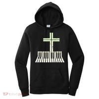 Christian Piano Cross Keyboard Pianist Women's Hoodie thumb 0