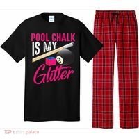 Cute Pool Chalk Is My Funny Billiard Players Game Gift Pajama Set thumb 0
