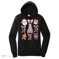Cute Pink Coquette Christmas  Women's Hoodie thumb 0