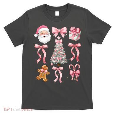 Cute Pink Coquette Christmas  T-Shirt