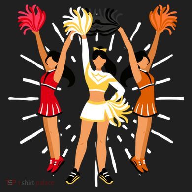 Cheering Practice Cheerleader Cheer Squad Cheerleading Gift Comfort Colors T-Shirt