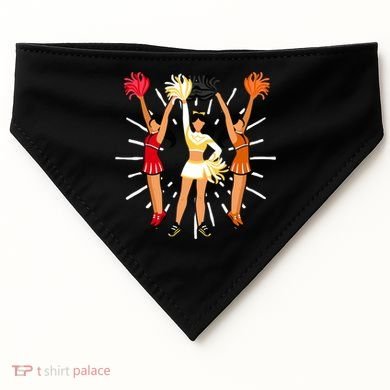 Cheering Practice Cheerleader Cheer Squad Cheerleading Gift USA-Made Doggie Bandana