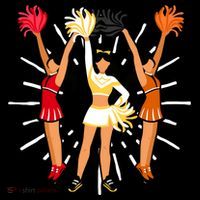 Cheering Practice Cheerleader Cheer Squad Cheerleading Gift Bucket Hat thumb 4