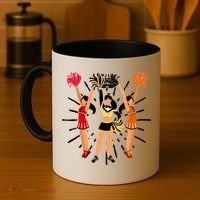 Cheering Practice Cheerleader Cheer Squad Cheerleading Gift Coffee Mug thumb 4
