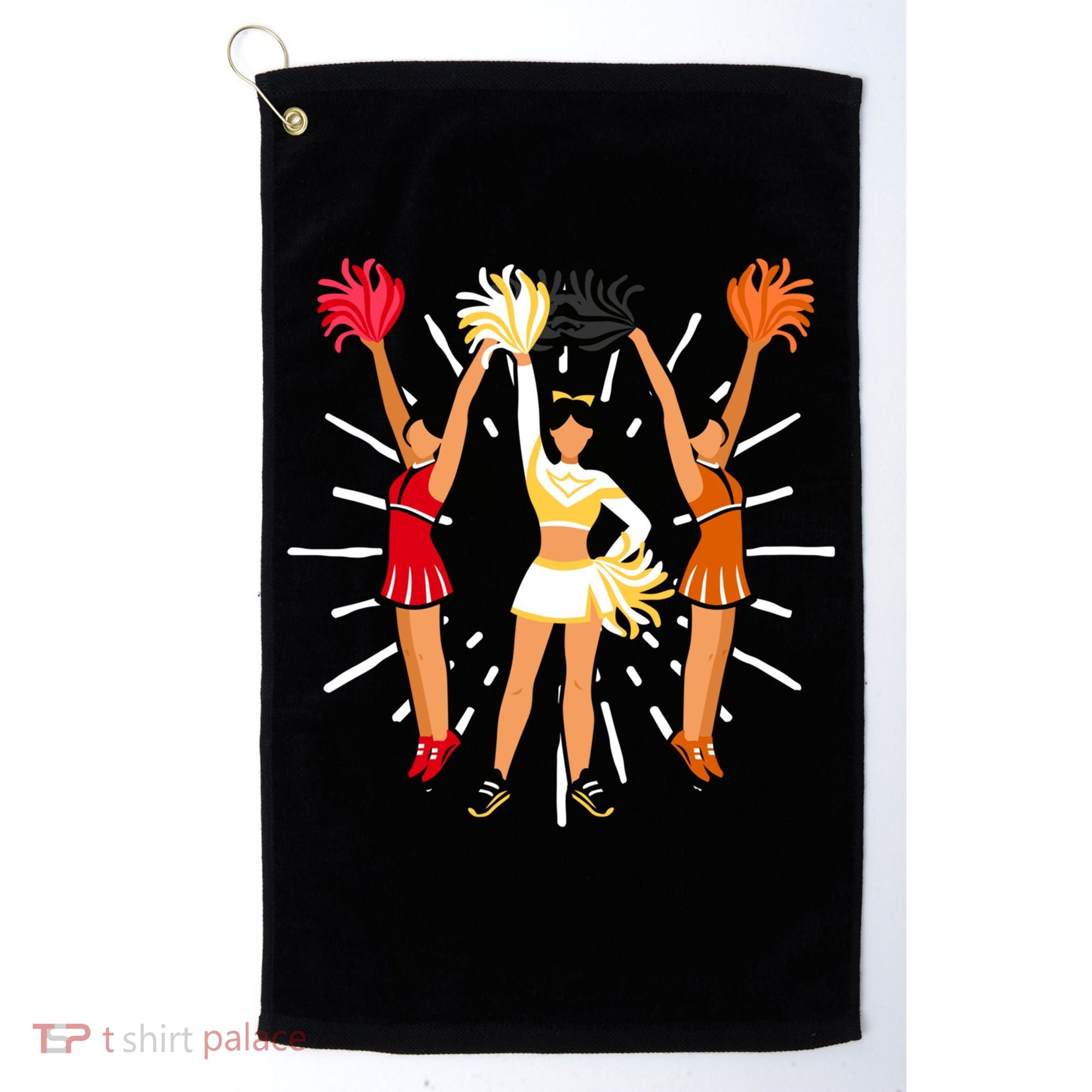 Cheering Practice Cheerleader Cheer Squad Cheerleading Gift Golf Towel