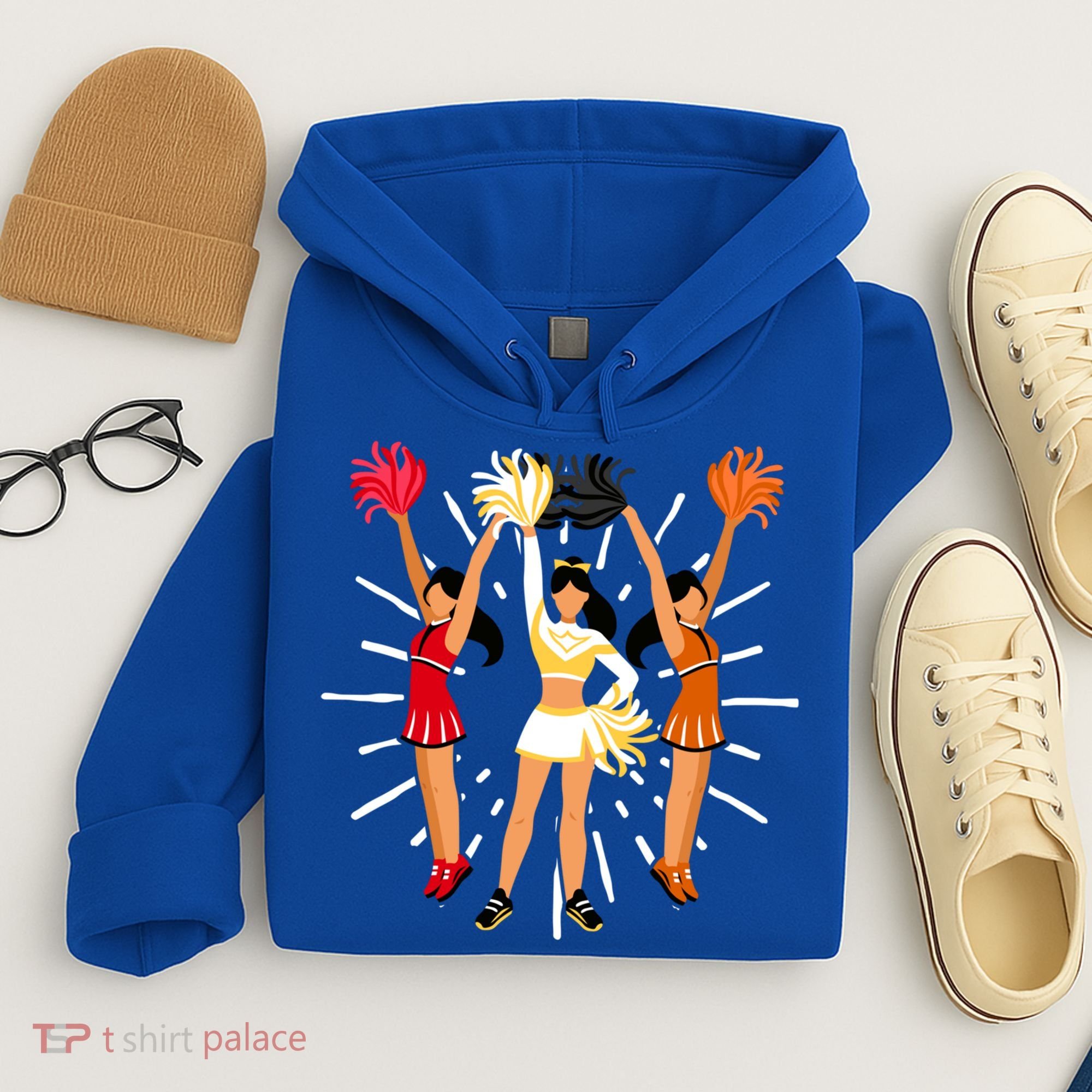 Cheering Practice Cheerleader Cheer Squad Cheerleading Gift Hoodie