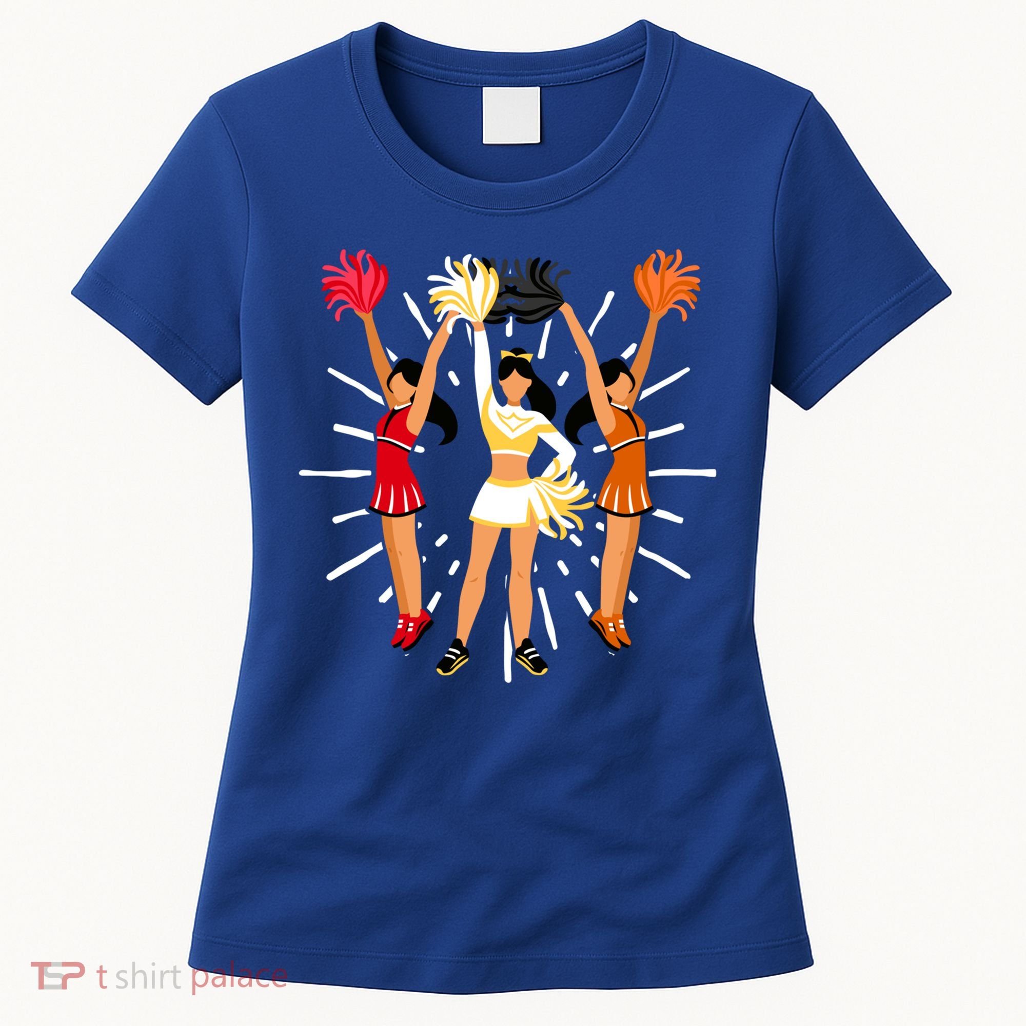 Cheering Practice Cheerleader Cheer Squad Cheerleading Gift Women's T-Shirt