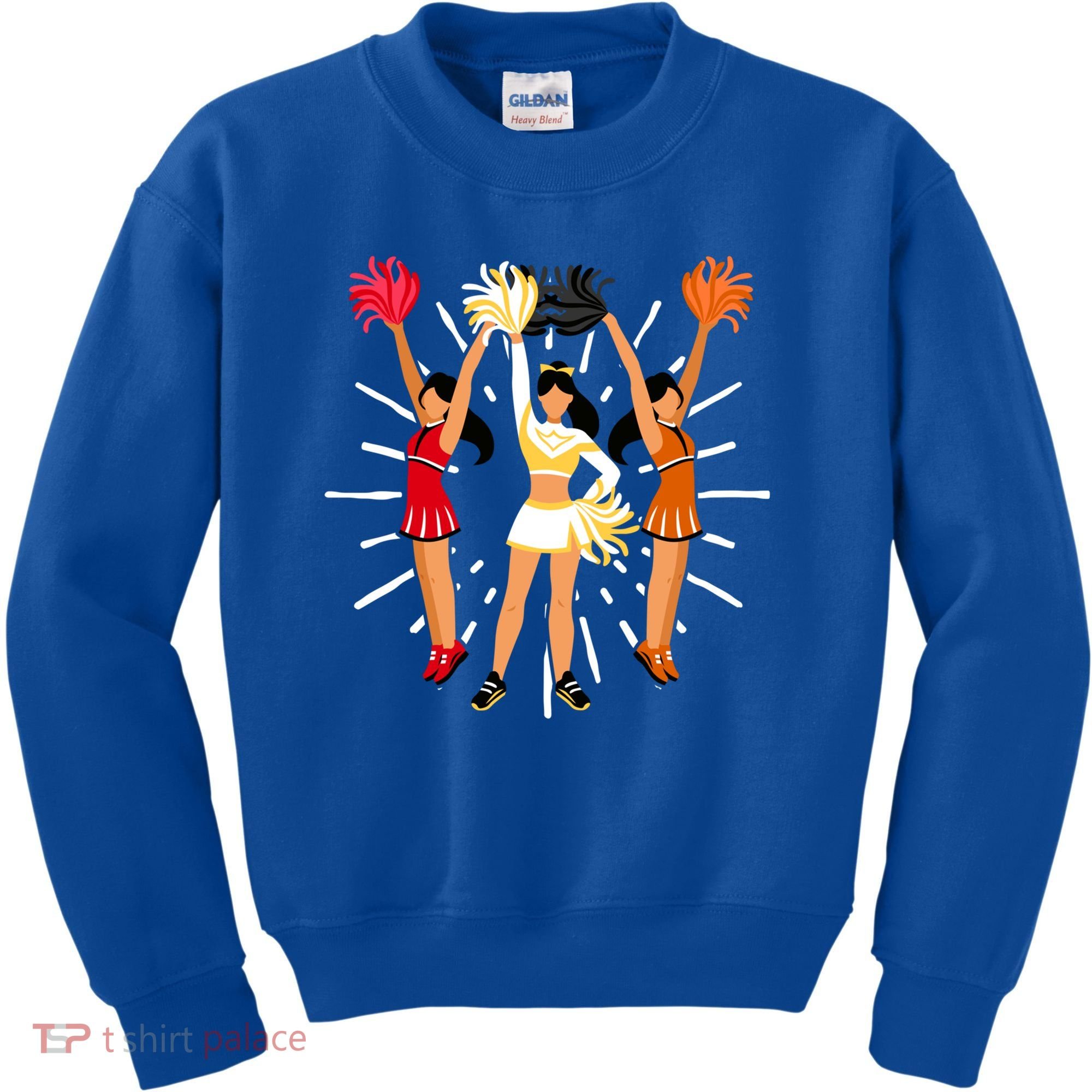 Cheering Practice Cheerleader Cheer Squad Cheerleading Gift Kids Sweatshirt