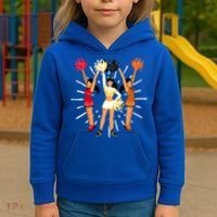 Cheering Practice Cheerleader Cheer Squad Cheerleading Gift Kids Hoodie thumb 3