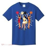 Cheering Practice Cheerleader Cheer Squad Cheerleading Gift Kids T-Shirt thumb 0
