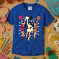 Cheering Practice Cheerleader Cheer Squad Cheerleading Gift Kids T-Shirt thumb 3
