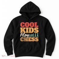 Cool Play Chess Player Chess Board Chess Lovers Hoodie thumb 0