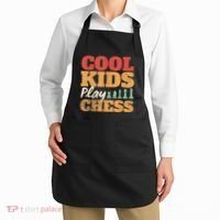 Cool Play Chess Player Chess Board Chess Lovers Apron thumb 2
