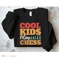 Cool Play Chess Player Chess Board Chess Lovers Sweatshirt thumb 2