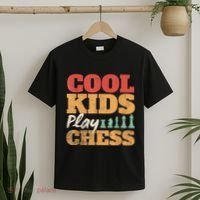 Cool Play Chess Player Chess Board Chess Lovers T-Shirt thumb 2