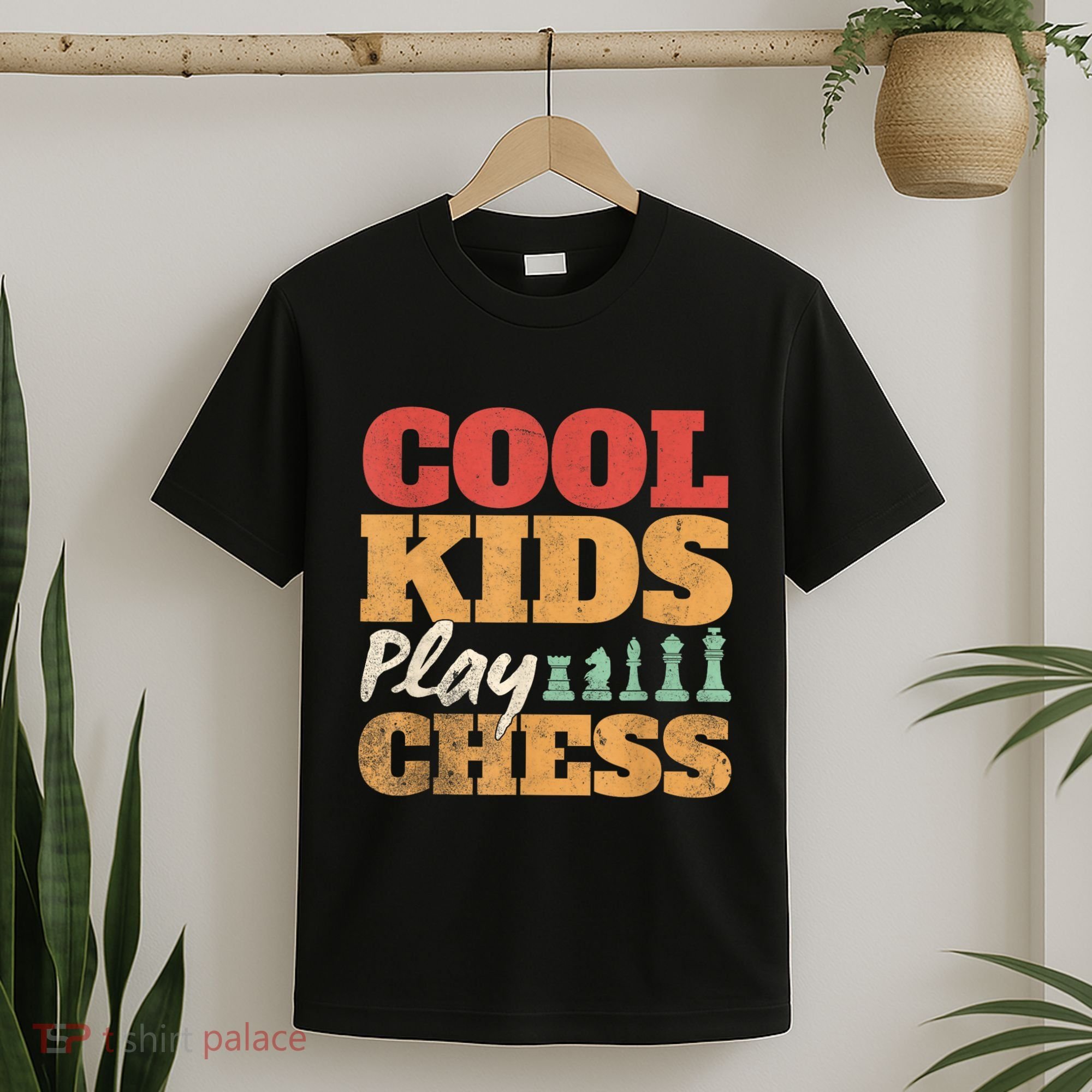 Cool Play Chess Player Chess Board Chess Lovers T-Shirt
