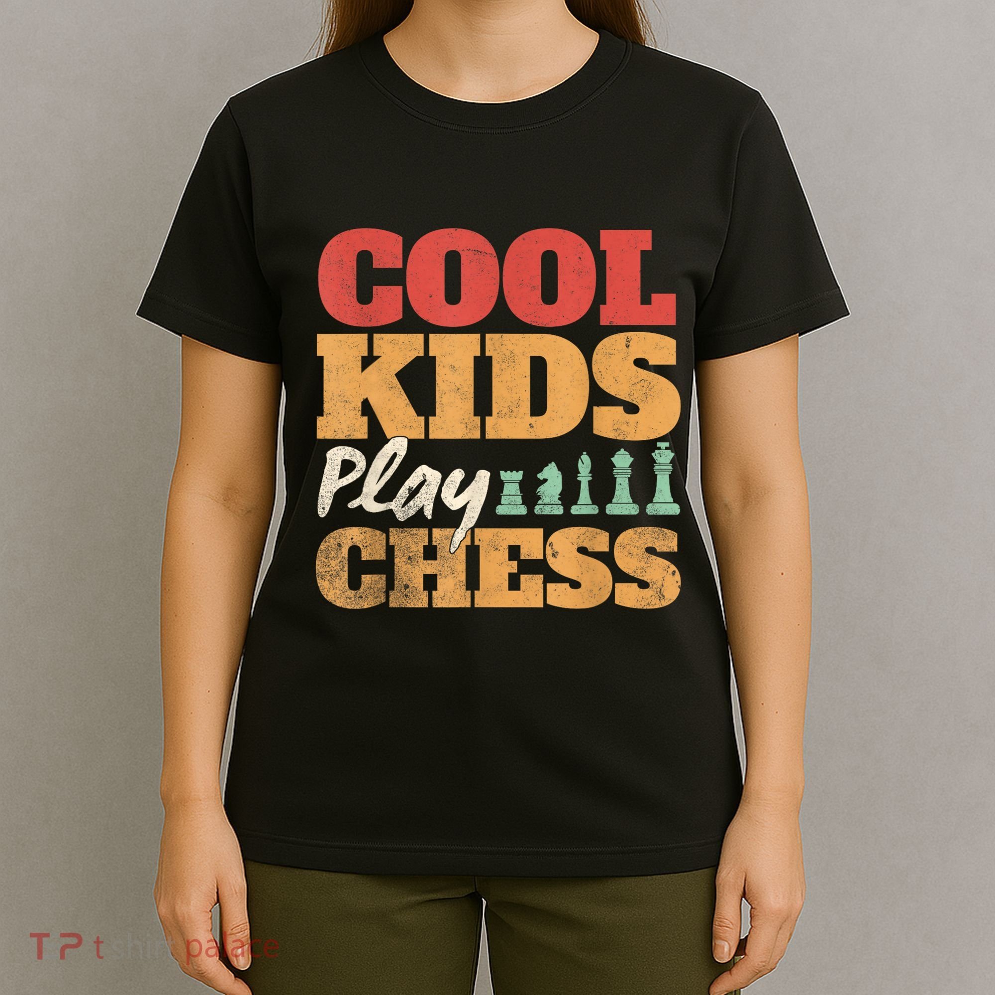 Cool Play Chess Player Chess Board Chess Lovers T-Shirt