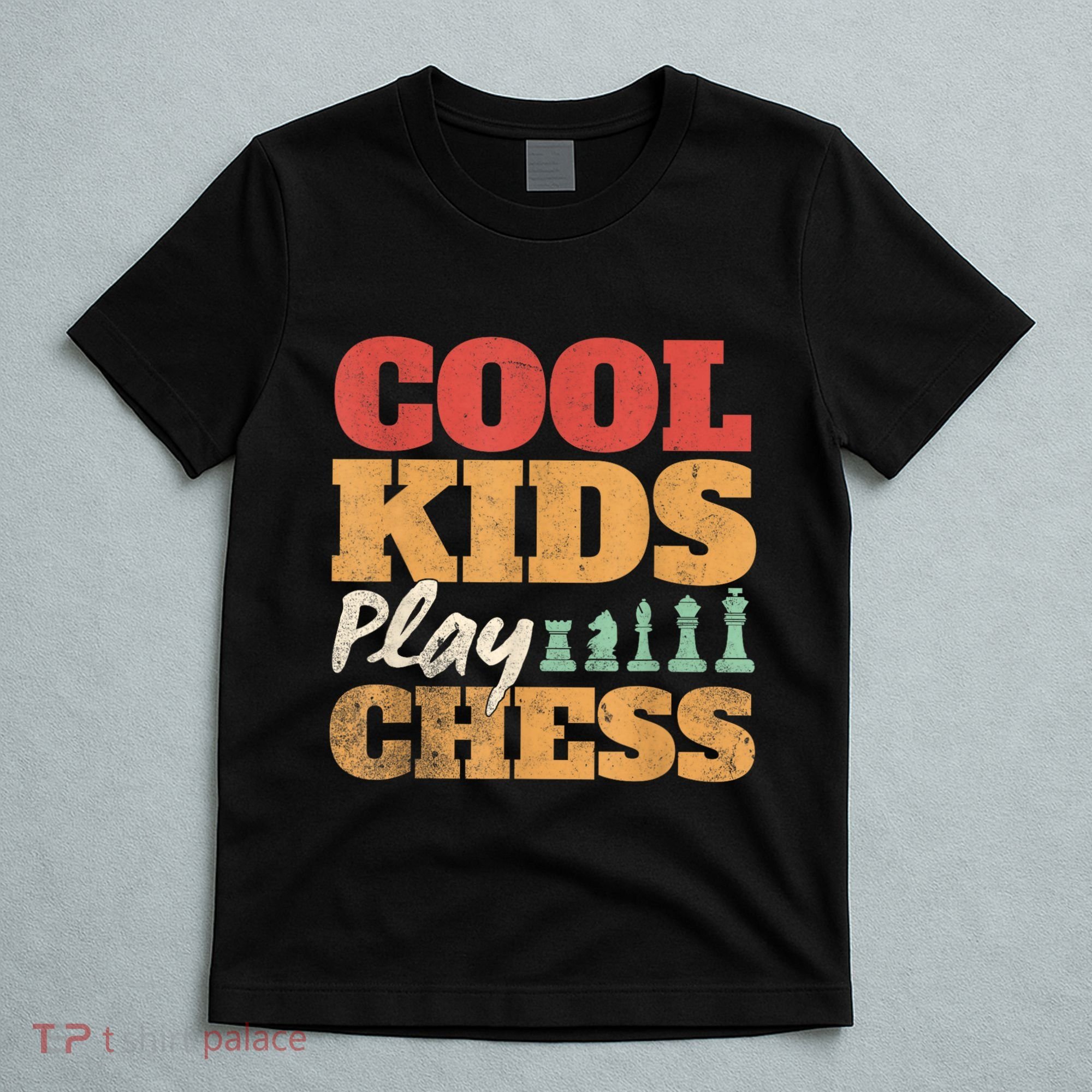 Cool Play Chess Player Chess Board Chess Lovers T-Shirt