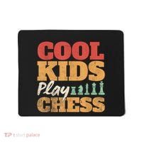 Cool Play Chess Player Chess Board Chess Lovers Mousepad thumb 0