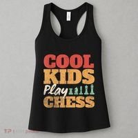 Cool Play Chess Player Chess Board Chess Lovers Women's Tank Top thumb 3