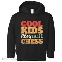 Cool Play Chess Player Chess Board Chess Lovers Toddler Hoodie thumb 0
