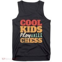 Cool Play Chess Player Chess Board Chess Lovers Tank Top thumb 0